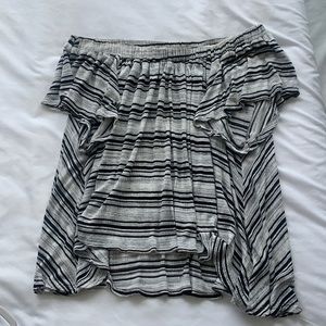 Nordstrom off the shoulder top!